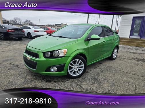 Dragon Green Metallic 2014 Chevrolet Sonic LT Sedan