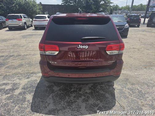 Velvet Red Pearlcoat 2017 Jeep Grand Cherokee Laredo