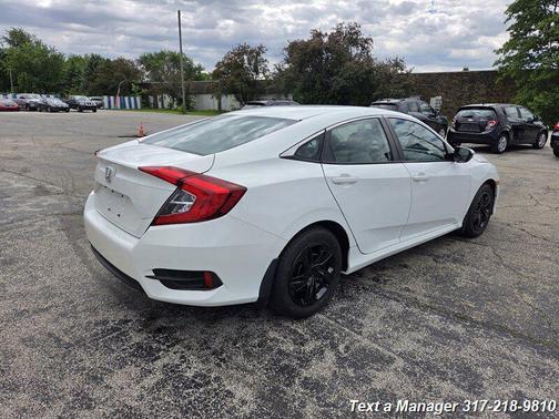 Taffeta White 2016 Honda Civic LX