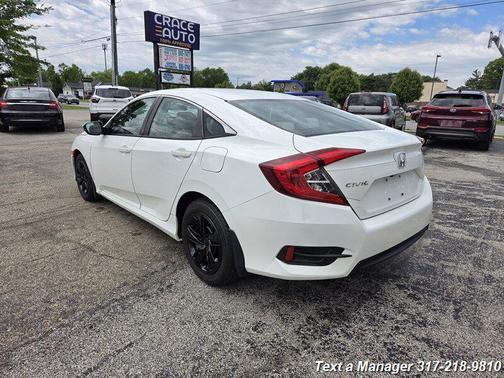 Taffeta White 2016 Honda Civic LX