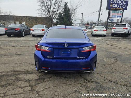 2016 Lexus RC 200t F Sport