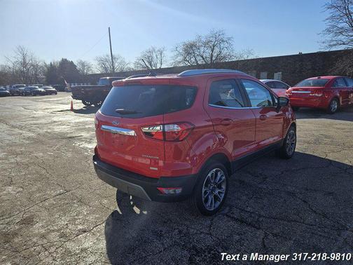 Race Red 2020 Ford EcoSport Titanium