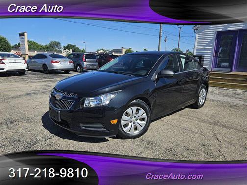 Black Granite Metallic 2012 Chevrolet Cruze LS Sedan