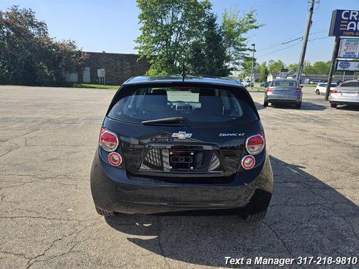 Black 2012 Chevrolet Sonic 2LT