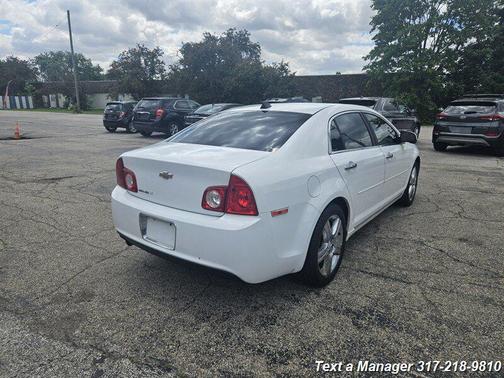 Summit White 2012 Chevrolet Malibu 1LT