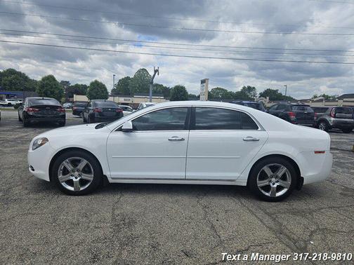Summit White 2012 Chevrolet Malibu 1LT