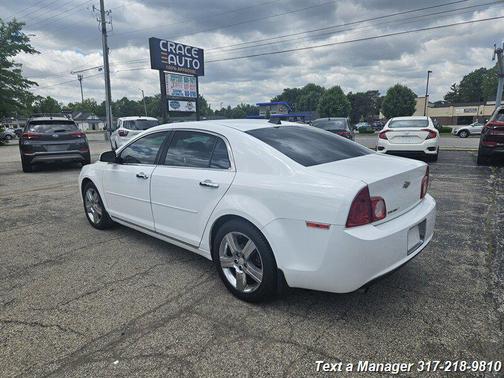 Summit White 2012 Chevrolet Malibu 1LT
