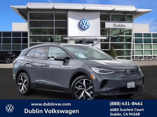 Pure Gray 2023 Volkswagen ID.4 Pro S