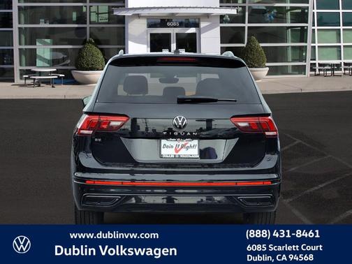 2022 Volkswagen Tiguan 2.0T SE R-Line Black