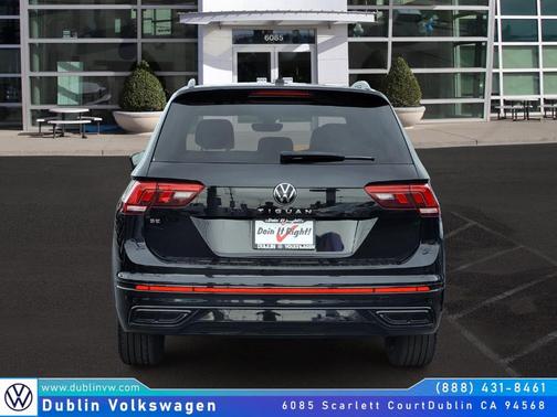 2022 Volkswagen Tiguan 2.0T SE R-Line Black