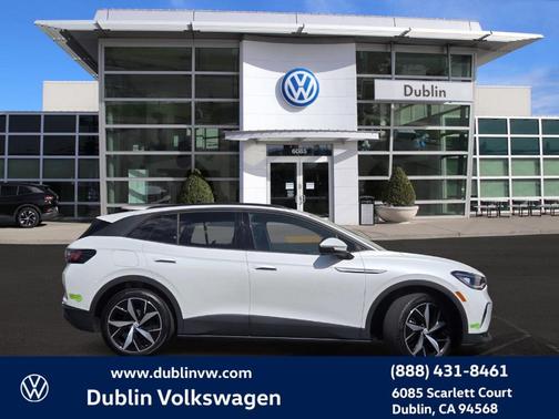 Opal White Pearl Effect 2023 Volkswagen ID.4 Pro S