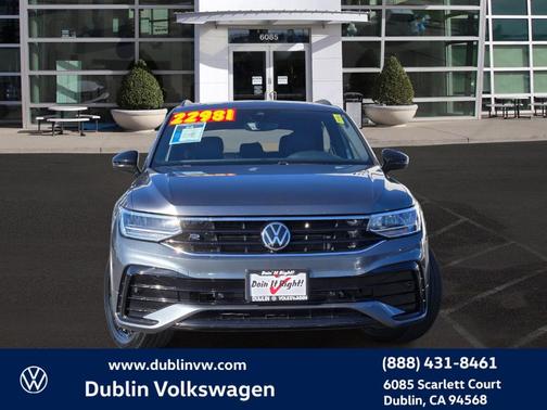 2022 Volkswagen Tiguan 2.0T SE R-Line Black