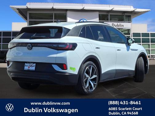 Opal White Pearl Effect 2023 Volkswagen ID.4 Pro S