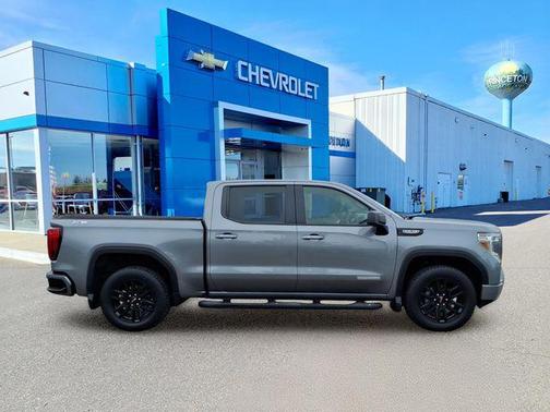 Satin Steel Metallic 2021 GMC Sierra 1500 Elevation