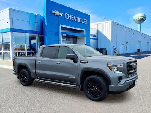 Satin Steel Metallic 2021 GMC Sierra 1500 Elevation
