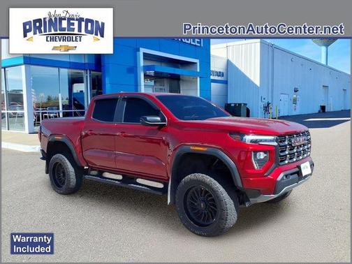 Volcanic Red Tintcoat 2023 GMC Canyon AT4