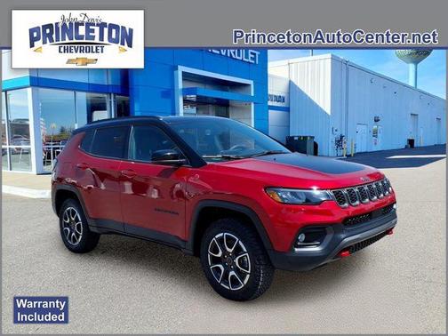 Red Hot Pearlcoat 2025 Jeep Compass Trailhawk