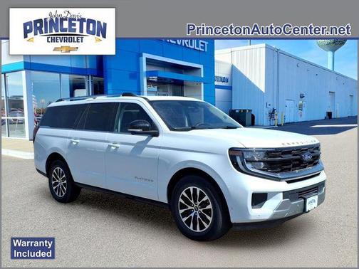 Oxford White 2025 Ford Expedition Max Platinum