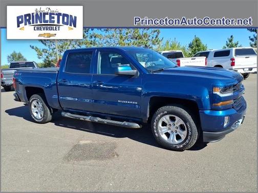Deep Ocean Blue Metallic 2018 Chevrolet Silverado 1500 2LT