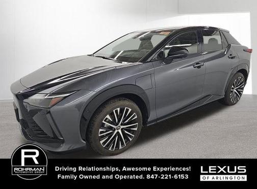 Cloudburst Gray/Black 2023 Lexus RZ 450e Premium