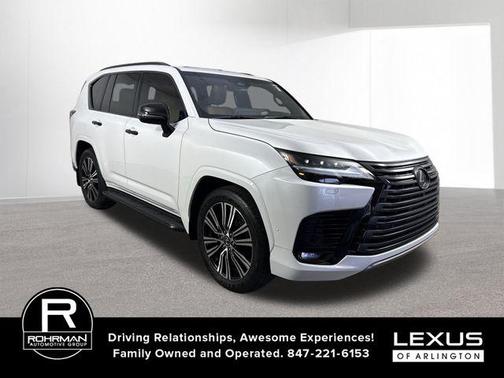 Eminent White Pearl 2025 Lexus LX 700h Luxury