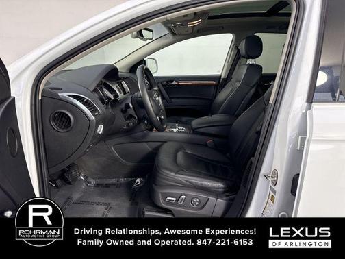 Glacier White 2015 Audi Q7 3.0T Premium Plus