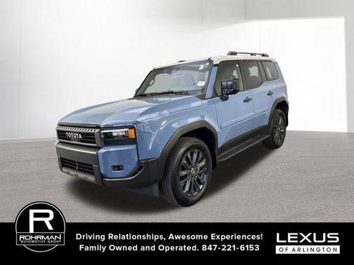 Heritage Blue/Gray Scape 2025 Toyota Land Cruiser 1958