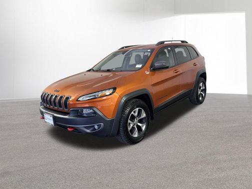 Mango Tango Pearlcoat 2015 Jeep Cherokee Trailhawk