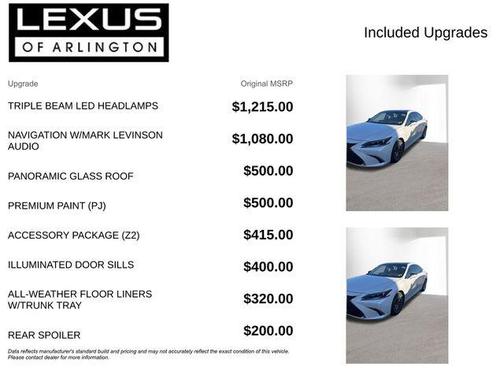 2024 Lexus ES 350 Ultra Luxury