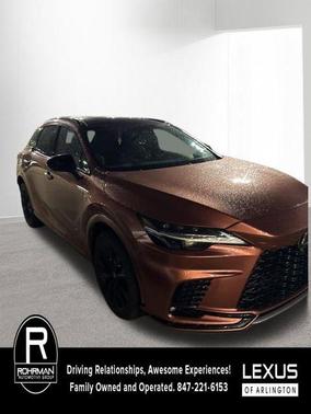 Copper Crest 2023 Lexus RX 500h F SPORT Performance