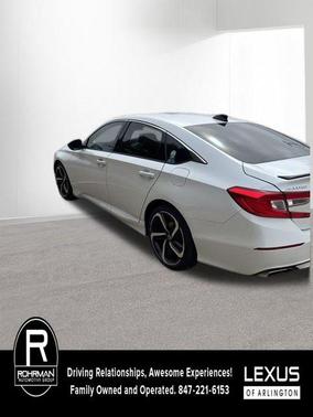 Platinum White Pearl 2021 Honda Accord Sport SE 1.5T