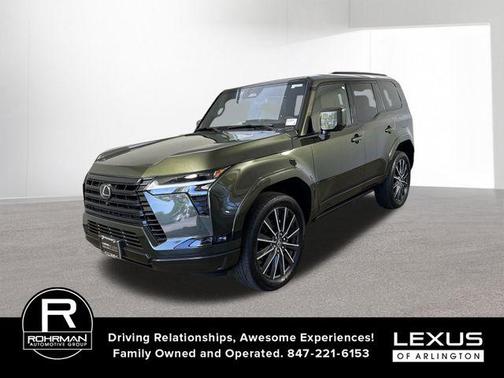 Nori Green Pearl 2025 Lexus GX 550 Luxury+