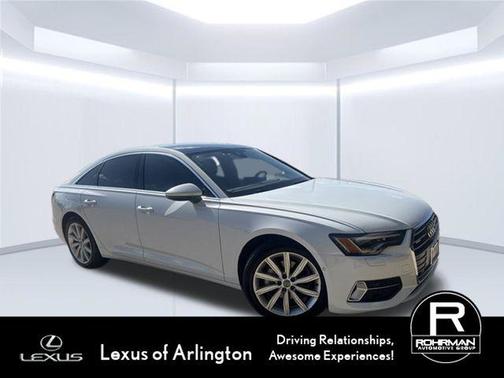 Glacier White Metallic 2020 Audi A6 45 Premium Plus