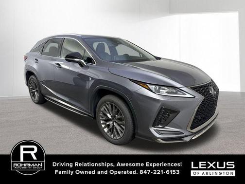 Nebula Gray Pearl 2022 Lexus RX 350 F SPORT Appearance