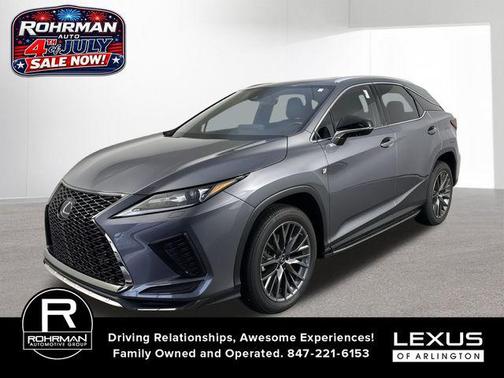 Nebula Gray Pearl 2022 Lexus RX 350 F SPORT Appearance