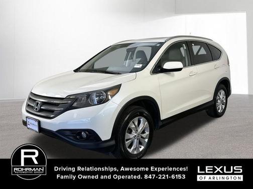 White Diamond Pearl 2014 Honda CR-V EX-L