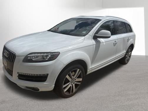 Glacier White 2015 Audi Q7 3.0T Premium Plus
