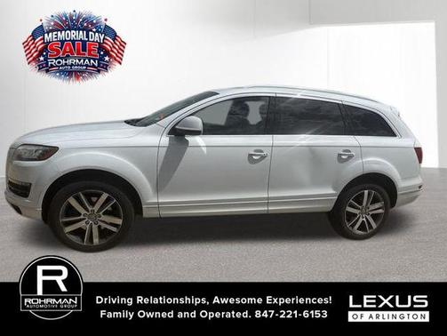 Glacier White 2015 Audi Q7 3.0T Premium Plus