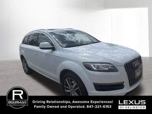 Glacier White 2015 Audi Q7 3.0T Premium Plus