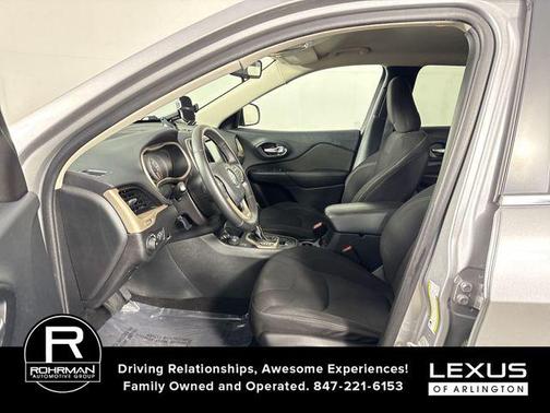 Billet Silver Metallic Clearcoat 2016 Jeep Cherokee Latitude