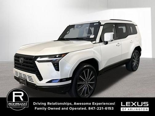 Eminent White Pearl 2025 Lexus GX 550 Luxury+
