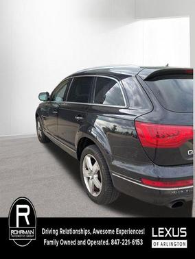 Black 2015 Audi Q7 3.0T Premium Plus