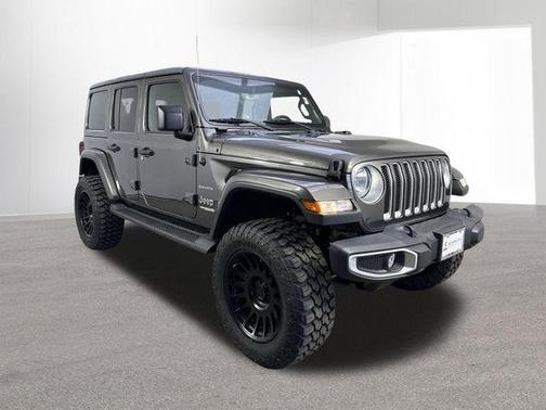 Granite Crystal Metallic Clearcoat 2021 Jeep Wrangler Unlimited Sahara