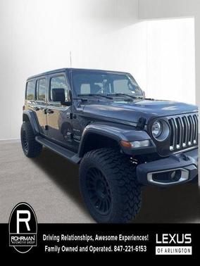 Granite Crystal Metallic Clearcoat 2021 Jeep Wrangler Unlimited Sahara