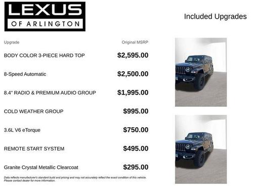 Granite Crystal Metallic Clearcoat 2021 Jeep Wrangler Unlimited Sahara