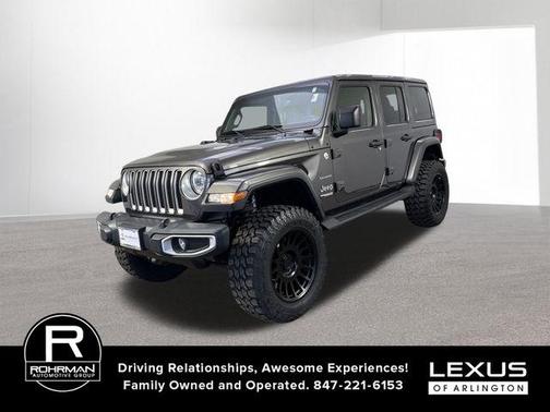 Granite Crystal Metallic Clearcoat 2021 Jeep Wrangler Unlimited Sahara
