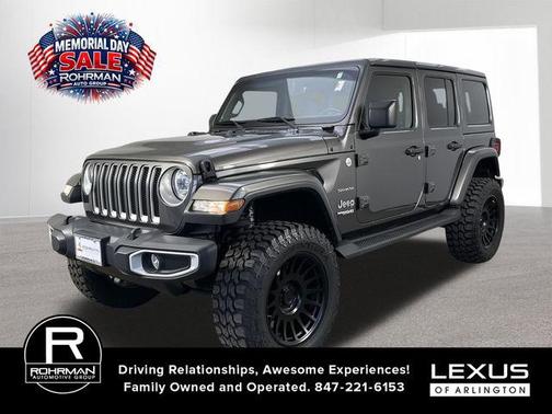 Granite Crystal Metallic Clearcoat 2021 Jeep Wrangler Unlimited Sahara
