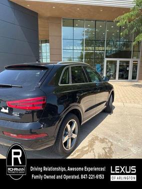 Black 2015 Audi Q3 2.0T Premium Plus