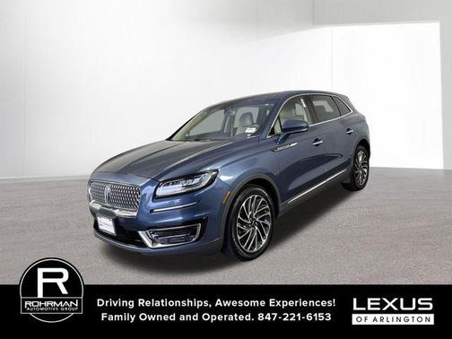 2019 Lincoln Nautilus Reserve