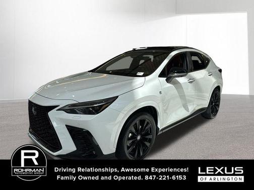 Ultra White 2026 Lexus NX 350 F SPORT Handling